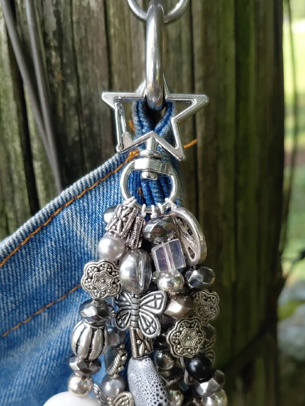Handcrafted Cat keychain